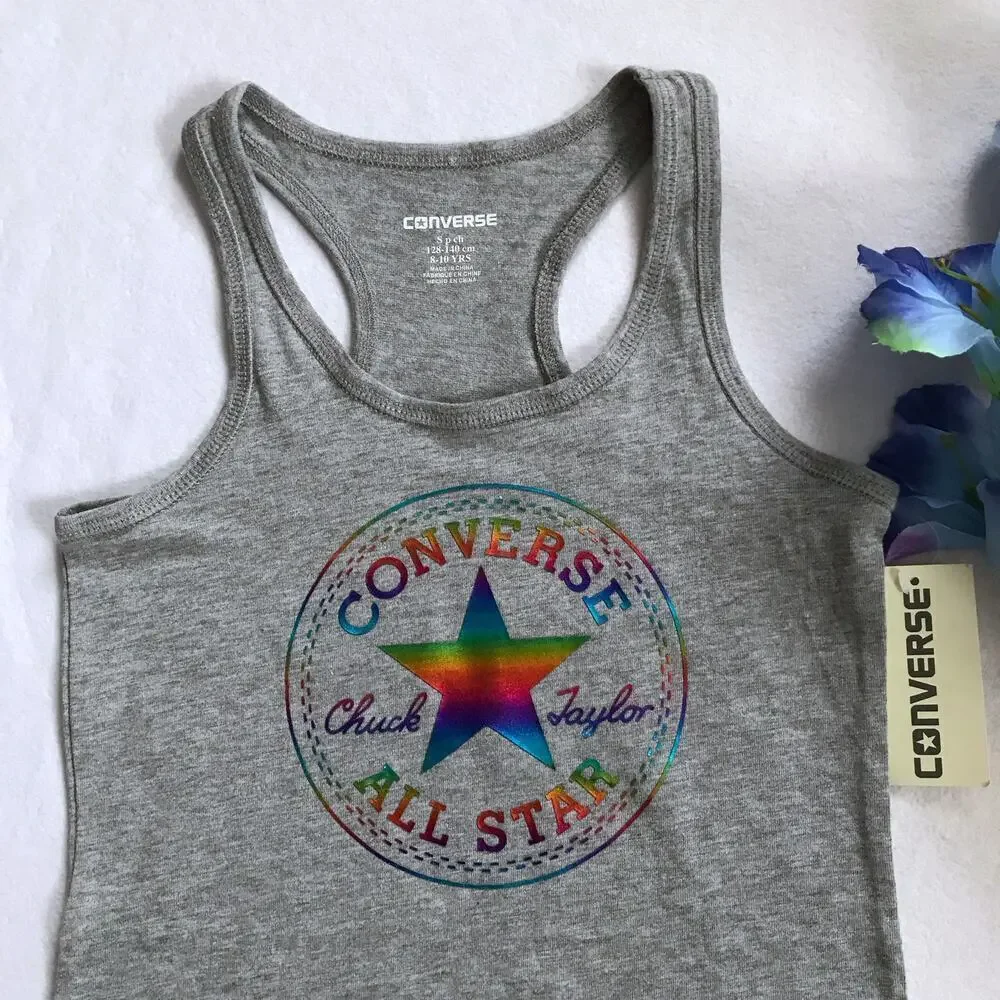 Converse NWT Racerback Tank Top for Girls S (8-10)